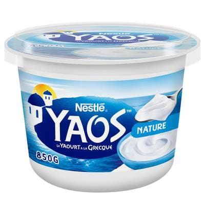 Yaos Yaourt à la Grecque nature, 850g