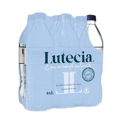 Lutécia Eau minérale naturelle, 6x1L