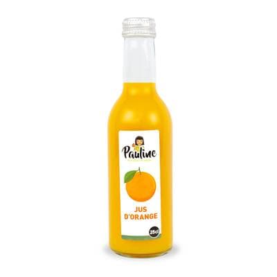 Pauline Pur jus d'orange premium, 25cl