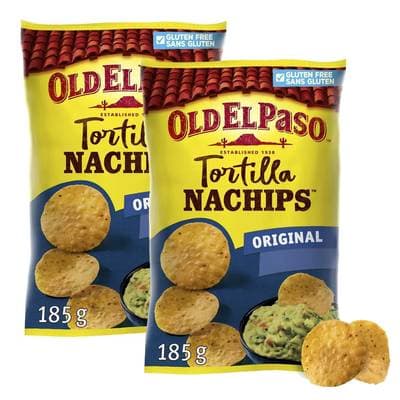 Old el Paso Crunchy naships original, Lot de 2x185g