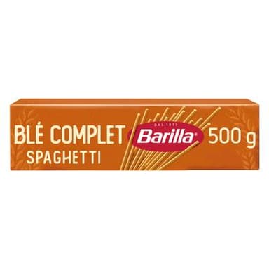 Barilla Integrale Pâtes Spaghetti N°5 au Blé Complet, 500g