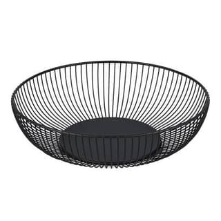 Collection Scala Panier métallique 28,5xH8cm noir Scala, 1 pièce