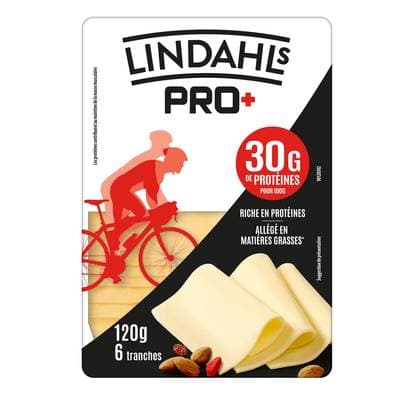 LINDAHLS PRO  Fromages en tranches, 6 tranches - 120g