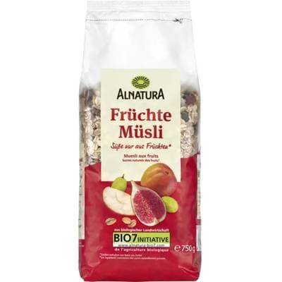Alnatura Muesli aux fruits Bio, 750g