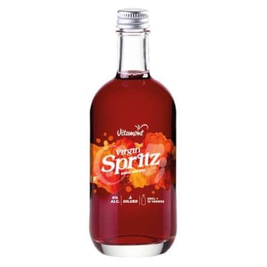 Vitamont Mocktail à diluer - Spritz sans alcool bio, 50cl