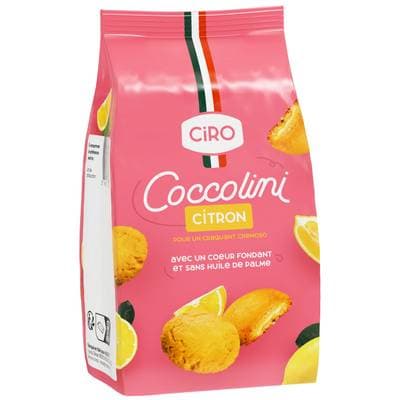 Ciro Biscuit coccolini fourré citron, 200g