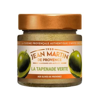 Jean Martin de Provence Tapenade aux olives vertes de Provence, 100g