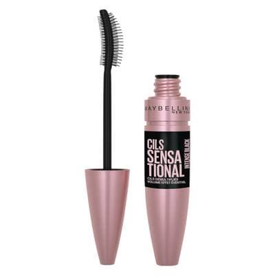 Gemey Maybelline Masacara volume cils sensational, Noir Intense