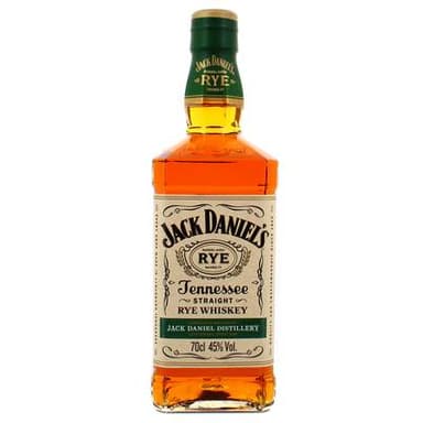 Jack Daniel's Rye Straight Tennessee 45°, 75cl