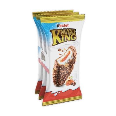 Kinder Snack maxi king chocolat noisettes, 3x35g