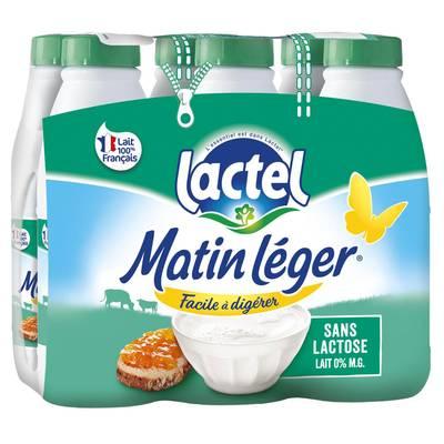 Matin Léger de Lactel - Lait écrémé 0%mg sans lactose
