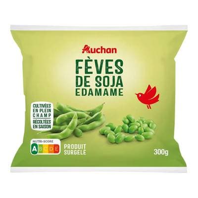 Auchan Fèves de soja edamame, 300g