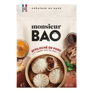 monsieur BAO Bao Porc, 4x55g