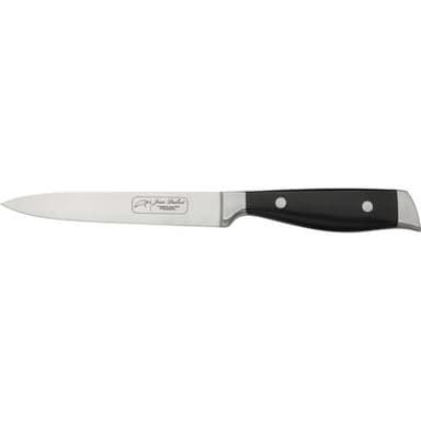Jean Dubost Couteau steak/multi usages Lame inox Massif Noir, 12 cm