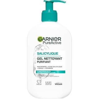 Garnier Gel nettoyant moussant purifiant Pure active