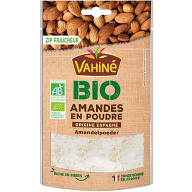 Vahine Amandes en poudre bio, 100g