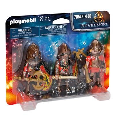 PLAYMOBIL® Novelmore - 3 combattants Burnham Raiders 