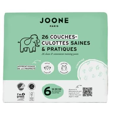 Joone Couches-Culottes T6 16-30kg, 26 couches culottes