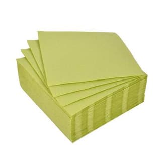 Homea Serviette en papier Tilleul, 38 x 38 cm 40 serviettes