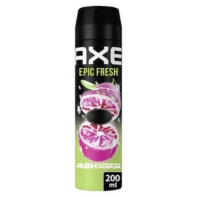 Axe Déodorant spray Homme Fraîcheur Parfum 48h Jungle Fresh, 200ml