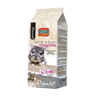 Riga Rigalit Terre à bain pour chinchilla, 1,3kg