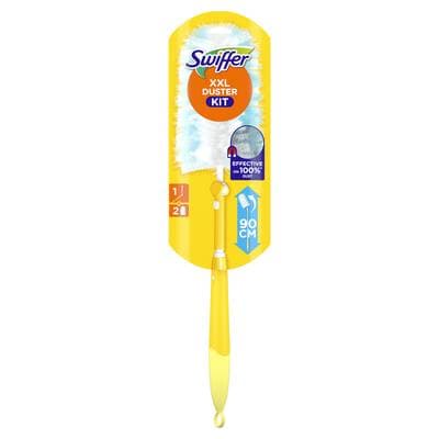 Swiffer Plumeau Système Anti-Poussière Kit Duster XXL, 1 plumeau+ 2 recharges