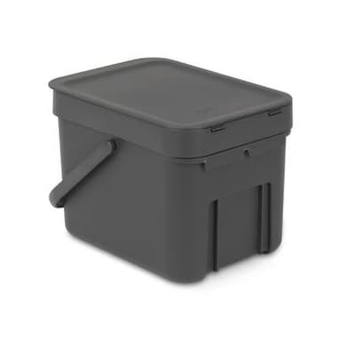 Brabantia Poubelle à déchet Sort & Go, 6 litres, 6L