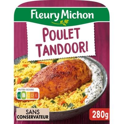 Fleury Michon Poulet Tendoori, Semoule aux Petits Légumes, 280g