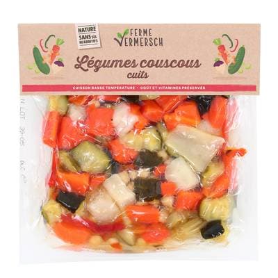 Ferme Vermersch Légumes Cuits pour Couscous, 500g