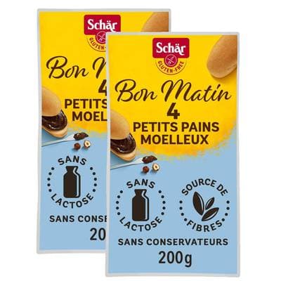 Schär Petits Pains briochés Sans Gluten, Lot de 2 - 2x100g