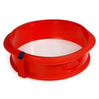 Lékué Moule à gâteau avec plaque, 23 cm, 23 cm