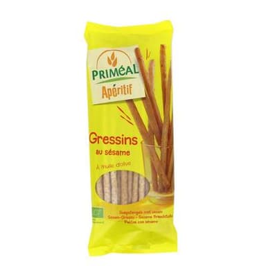 Priméal Gressins au sésame, bio, 120g