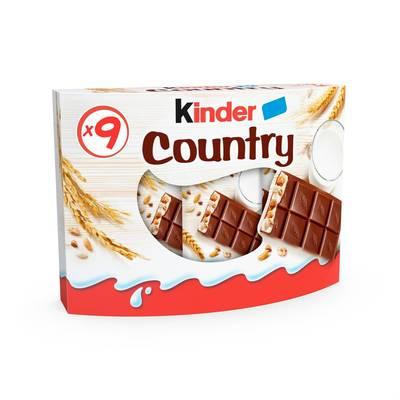 Kinder - Barres Country X9 