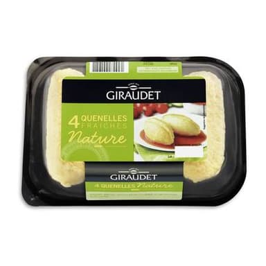 Giraudet Quenelles Nature, 4x80g