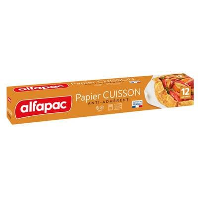 Alfapac Papier cuisson anti-adhérent 12m, 1 pièce