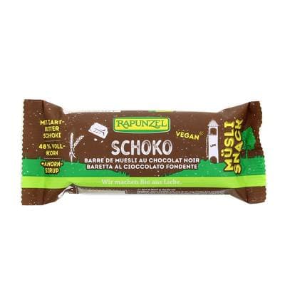 Rapunzel Barre muesli au chocolat noir bio, 50g