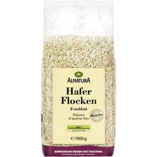 Alnatura Fins flocons d'avoine bio, 1Kg