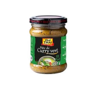 Real Thaï Pâte de curry vert Fort, 227g