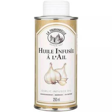La Tourangelle Huile de Colza Infusée à l'Ail, 25cl