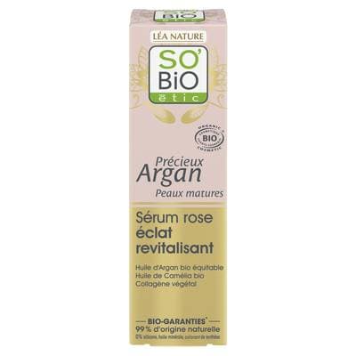SO'BIO ETIC Sérum rose éclat revitalisant, 150ml