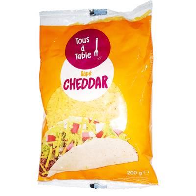 3060921453221 - Tous à table - Râpé Cheddar