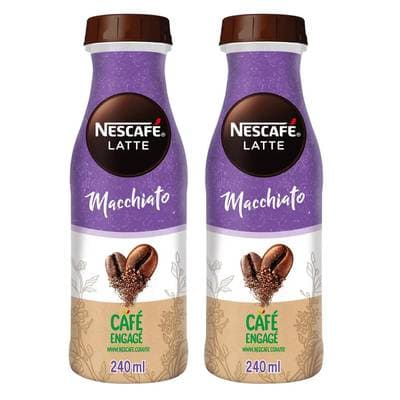 Nescafé Café latte macchiato, Lot de 2x240ml