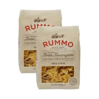 Rummo Pâtes Farfalle N°85 Premium, Lot de 2x500g