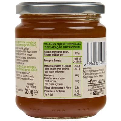 3596710553921 - Auchan Bio - Confiture extra abricot bio