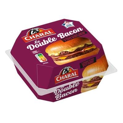 Charal Burger Le Double Bacon, 195g