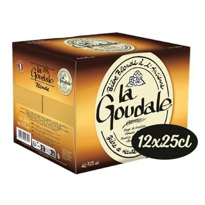 La Goudale Bière blonde 7.2%, 12x25cl