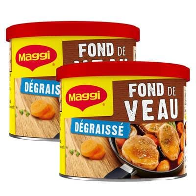 Maggi Fond de veau dégraissé, Lot de 2x100g