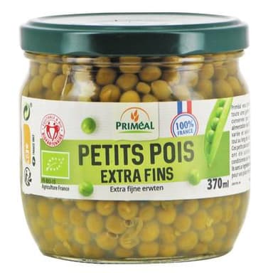 Priméal Petits pois bio extra fins Origine France, 370ml