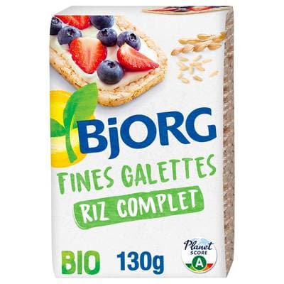 Bjorg Fines galettes de riz bio, 130g