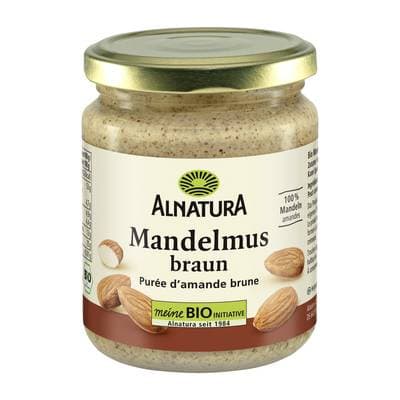 Alnatura Purée d'amande brune bio, 250g